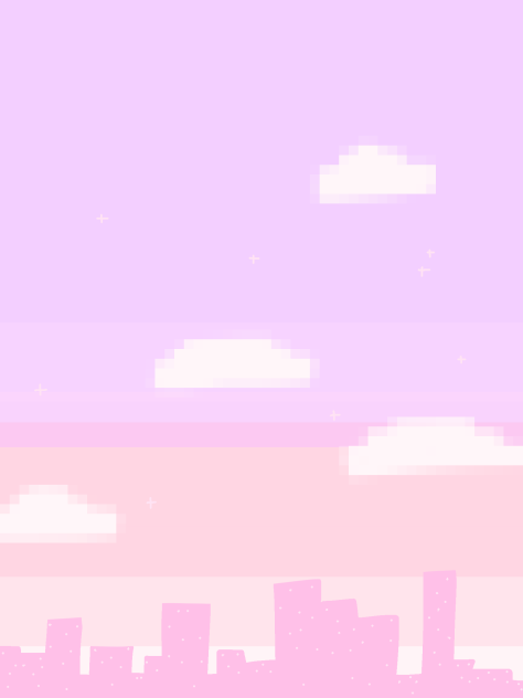 Pastel landscape ( 0v0)