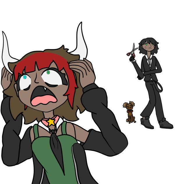 MY HAIRRRRR! (None shaded)