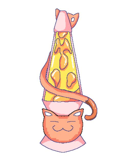 lava lamp (pixel).