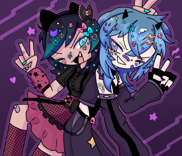 Punk Electric Decora Art For Lori