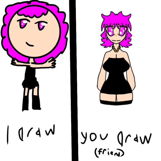 I draw u draw collab