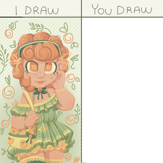 I draw you draw l Samir 🧡💚💛
