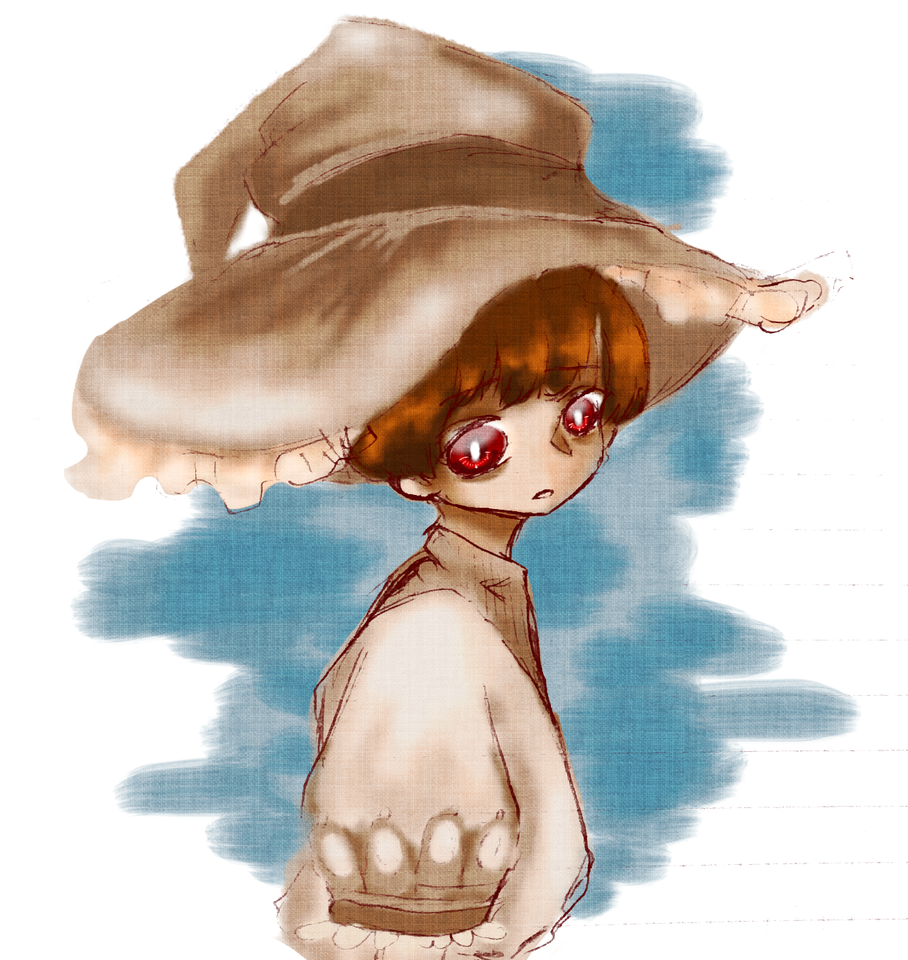 宮廷魔法士イーヴォの肖像 - ibisPaint