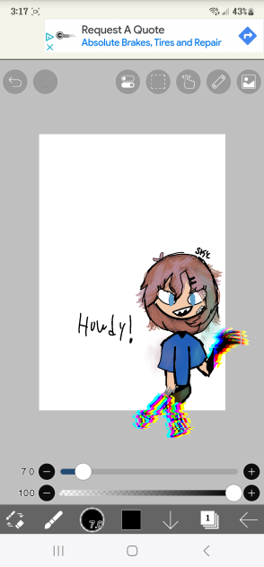 Sky (colored FPE OC)