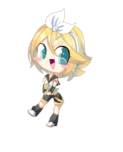 Kagamine Rin Chibi - ibisPaint