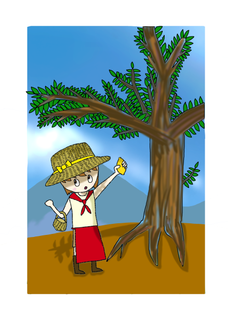 特別イラスト　真夏のレモン