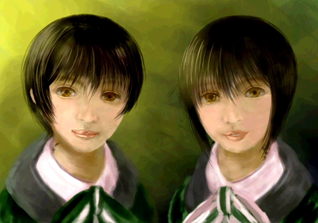 双子の肖像 - ibisPaint