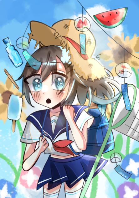 夏を背負って