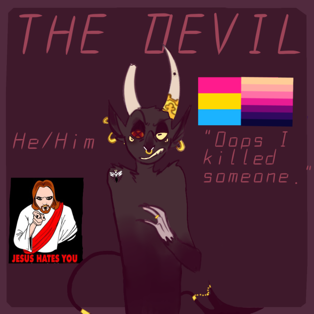 The Devil (Casino cups!AU) Redesign