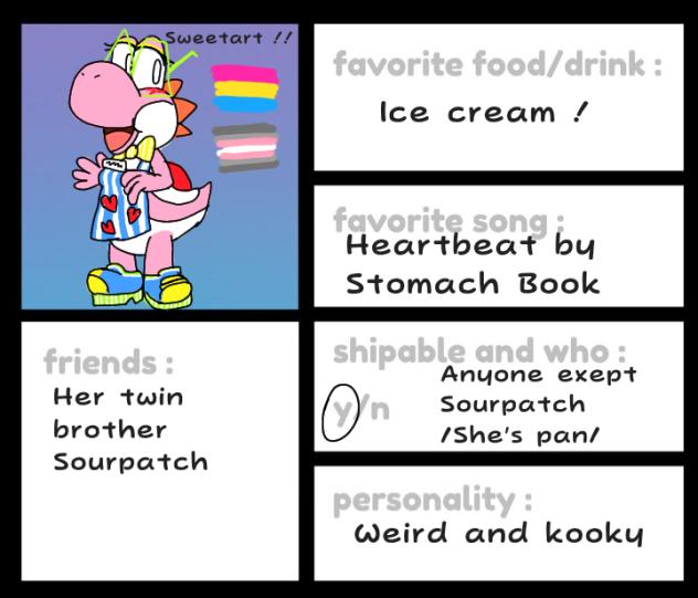 (CS) Sweetart the Yoshi