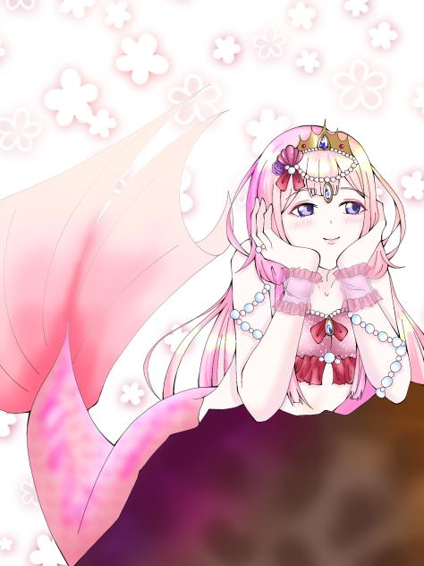 サンゴ人魚ちゃん