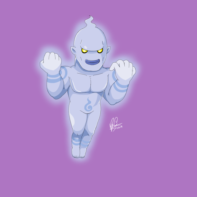 Oridjinn as Mewtwo