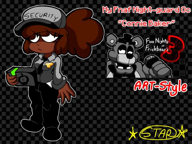 My Fnaf Oc in FnaFrickBears 3