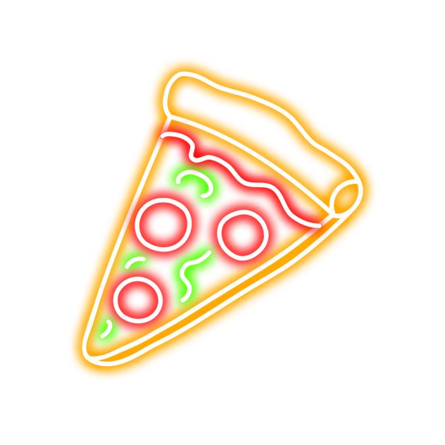 pizza neon icon 1