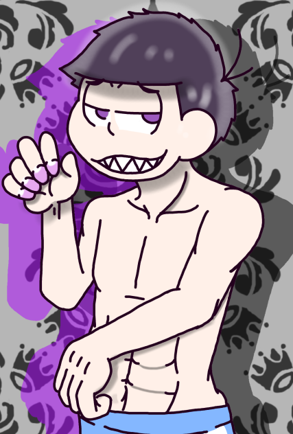 【六つ子】らくがきいっち【自分絵】