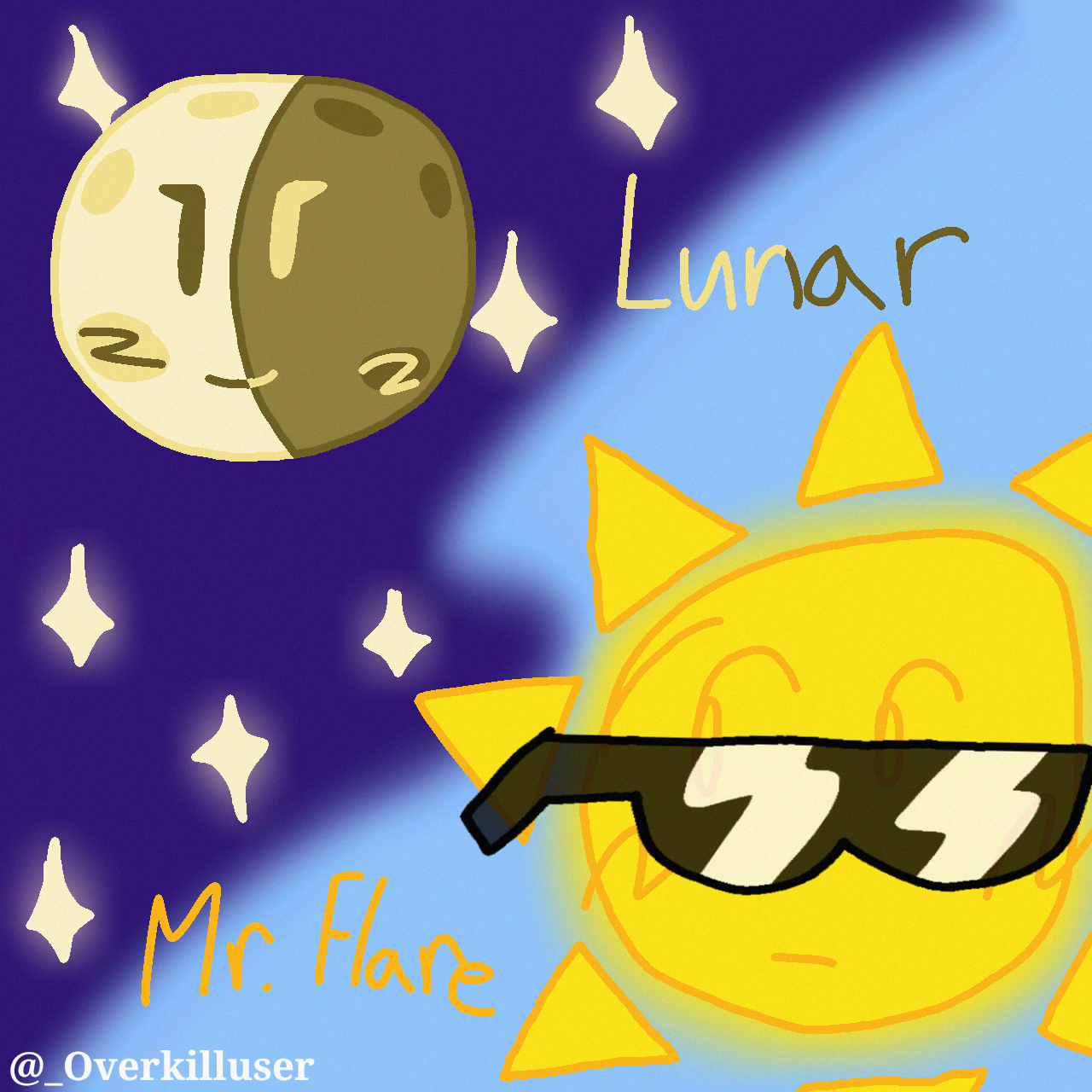 Sun & Moon - ibisPaint