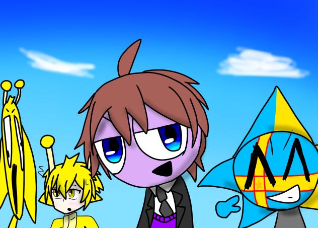 思いついた案のせいで時間かかってしまった絵