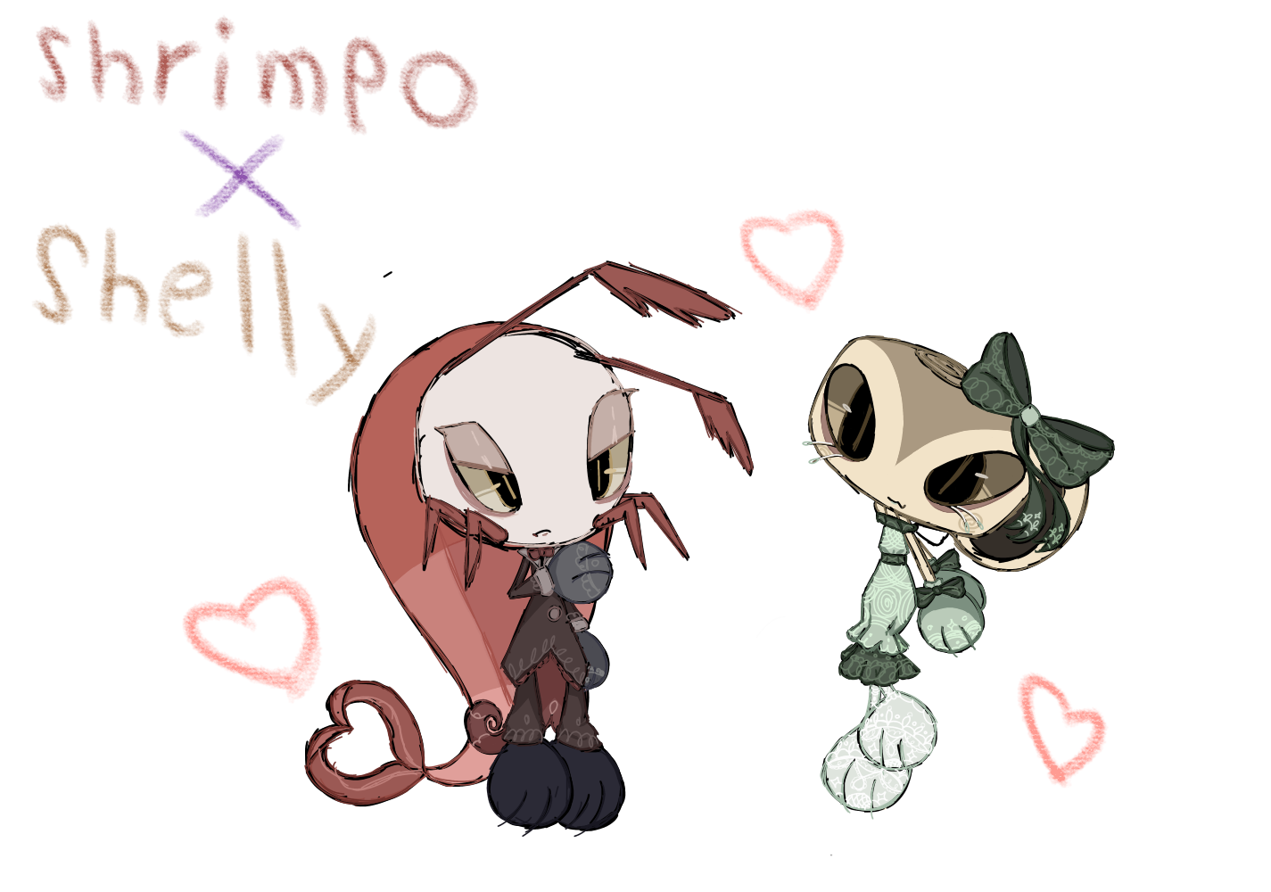 shrimpo&Shelly date night fits - ibisPaint