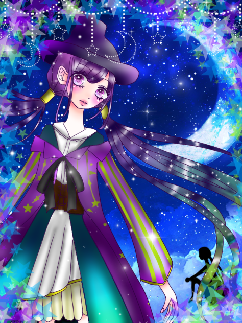 魔女と月