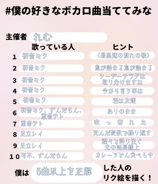 当ててみなー！！