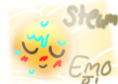 Steamed emoji!