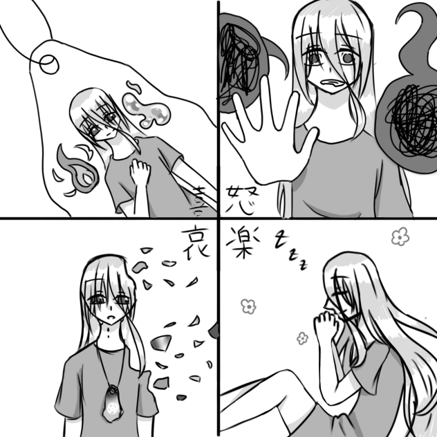 うちの子喜怒哀楽　晰ちゃんver