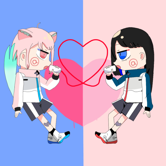 ねぇねぇねぇ。ナナとふわ