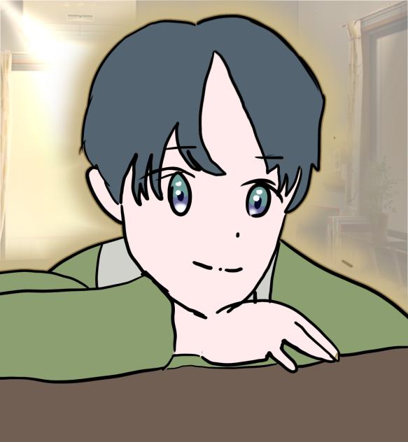 He