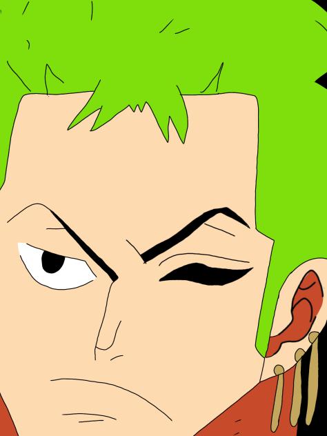 zoro face