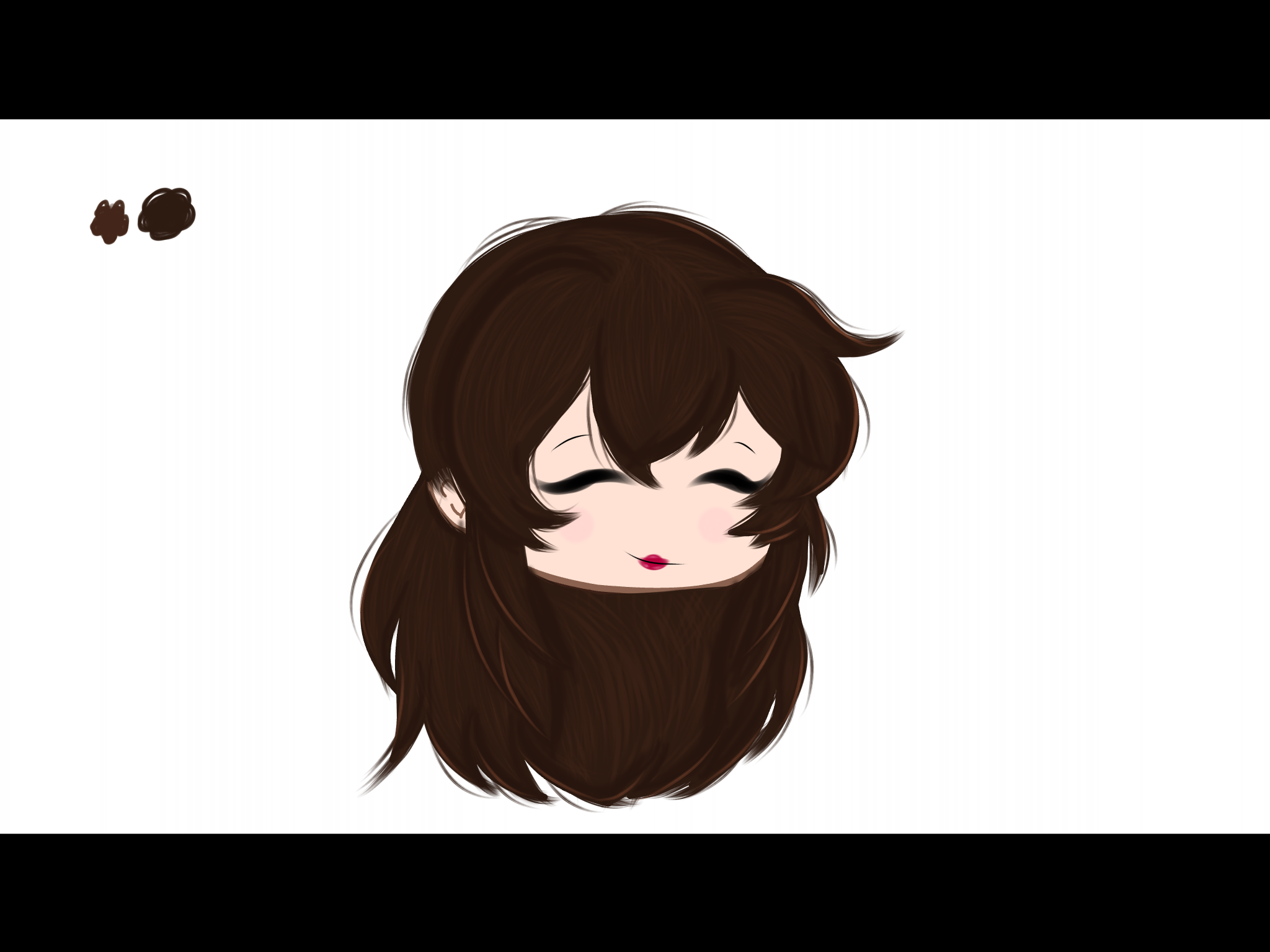 How I paint hair ibisPaint