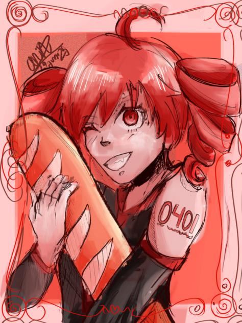 Teto and her bread