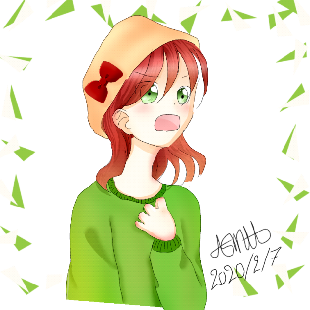 Surprised and afraid - ibisPaint