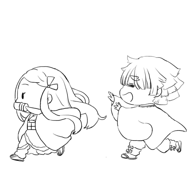 鬼滅の刃、禰豆子ちゃん、善逸！