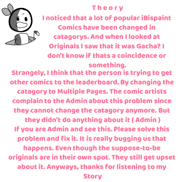 Problems with Comics • Catagory