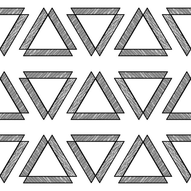 Triangle pattern
