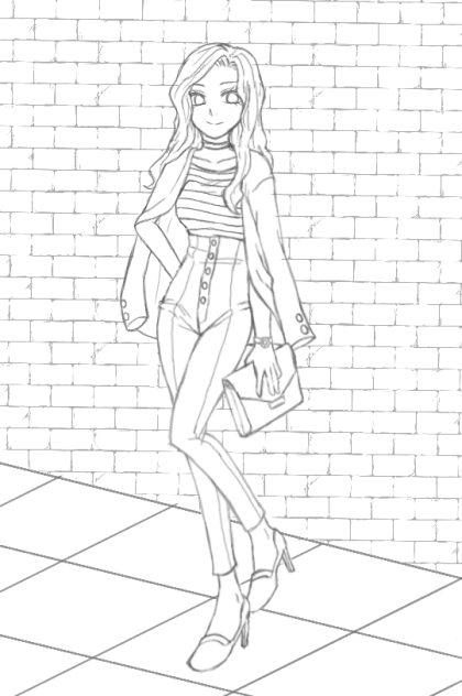 オシャレ(塗ってください。)