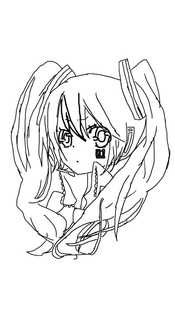 ミク 写し絵