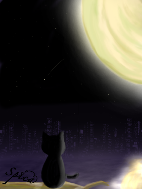 月は優しく照らしてる