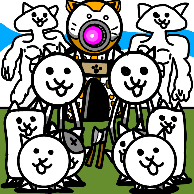 にゃんこ大戦争（基本キャラ）