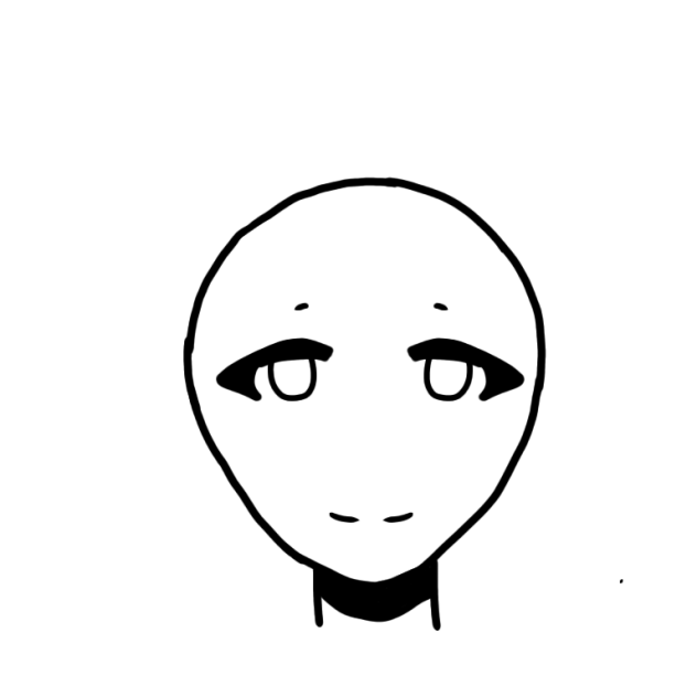how to draw anime head and eyes ibisPaint