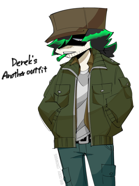 Derek's another outfit