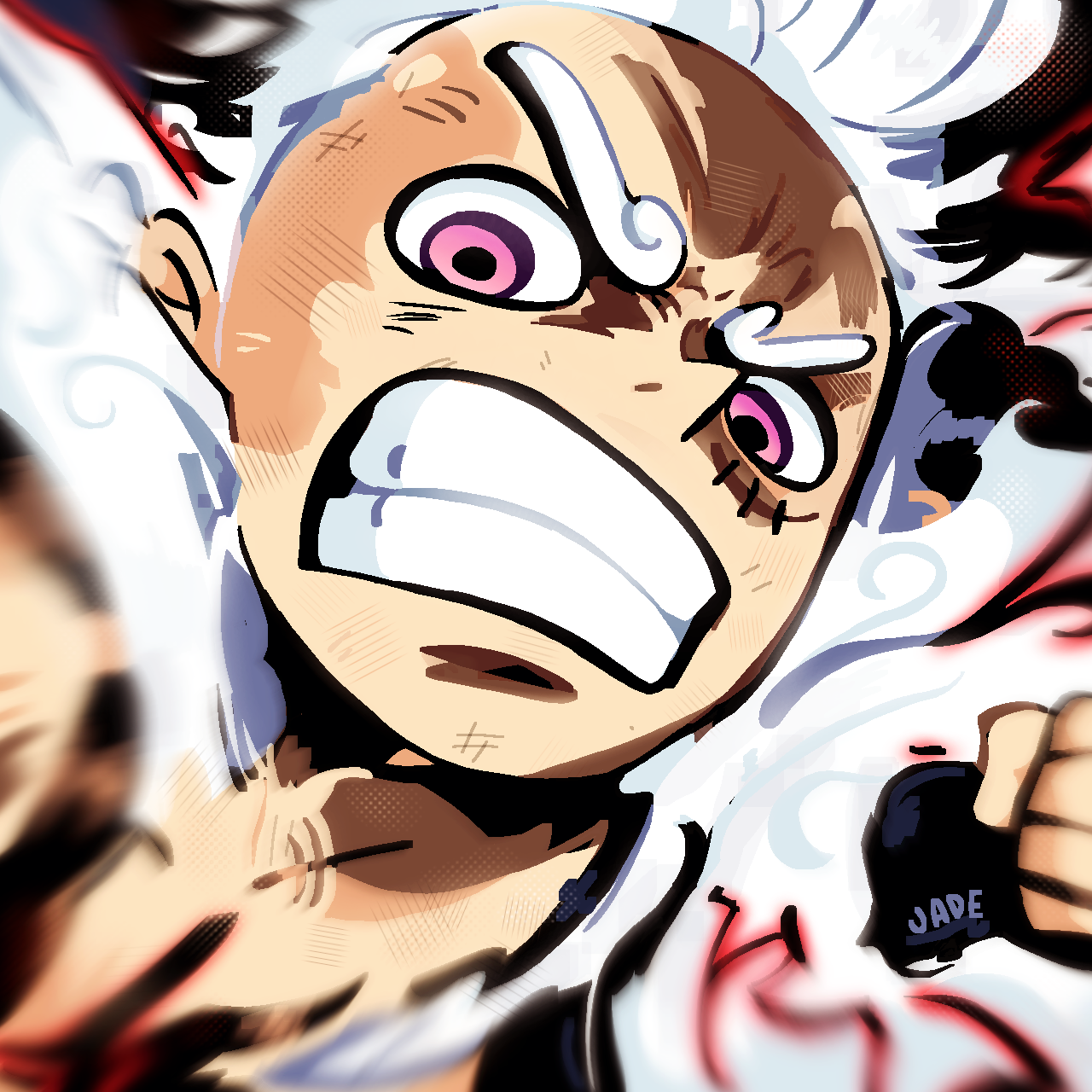 Luffy Gear 5 - ibisPaint