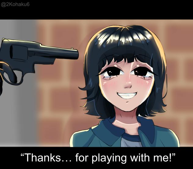 “Thanks…””