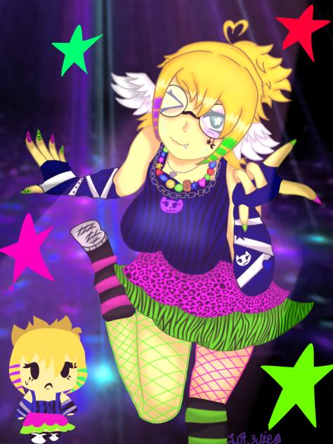 𐔌  .  forsaken party noob skin   !  ୧