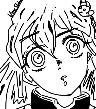 Ume swap au Mitsuri pose manga