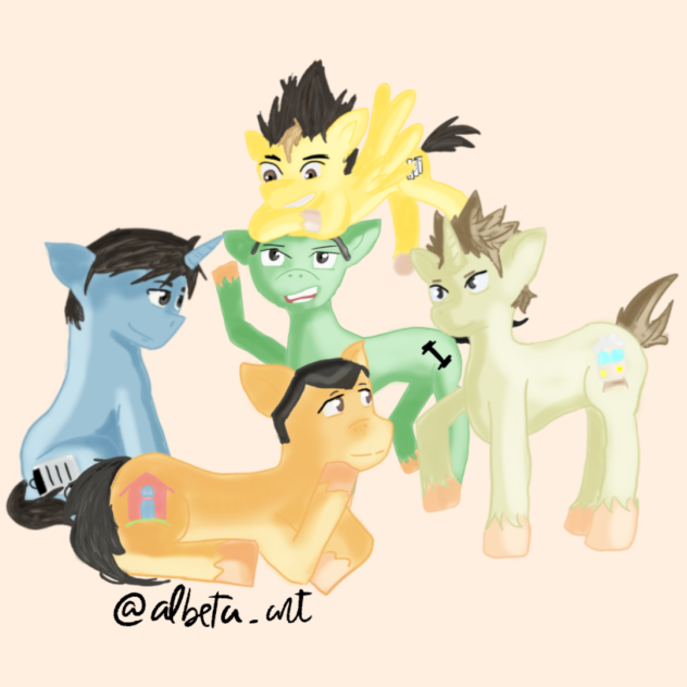 Segundo año Karasuno version MLP