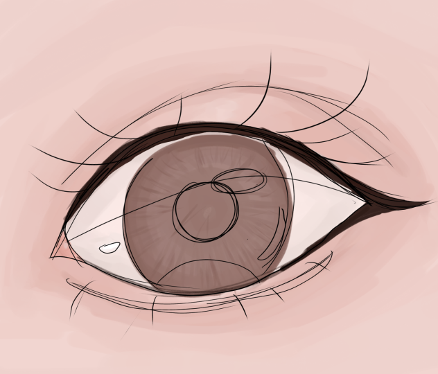 Eye study (ye I gave up)