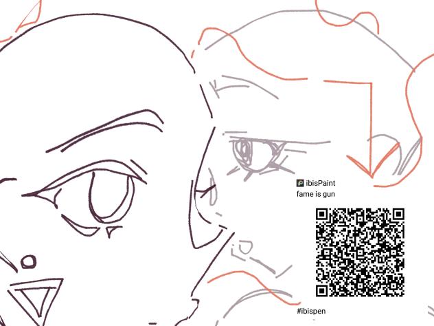 Lineart + Scrunchy Brush