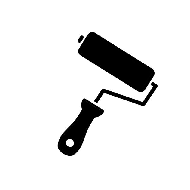 Paint roller icon
