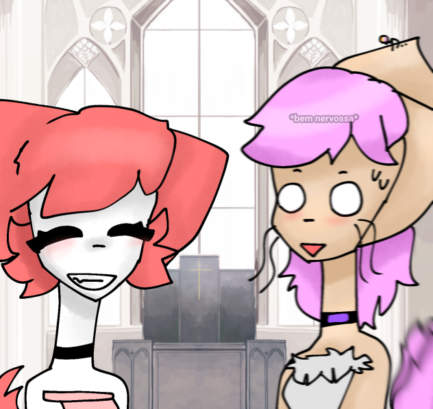 casamenro da mika e a Júlia